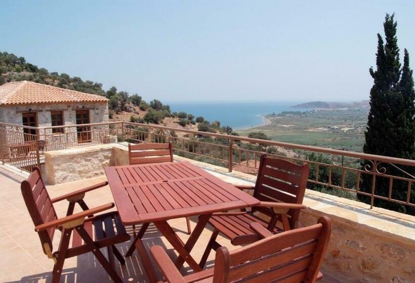 带有一个卧室和海景的高级公寓, Anigraia