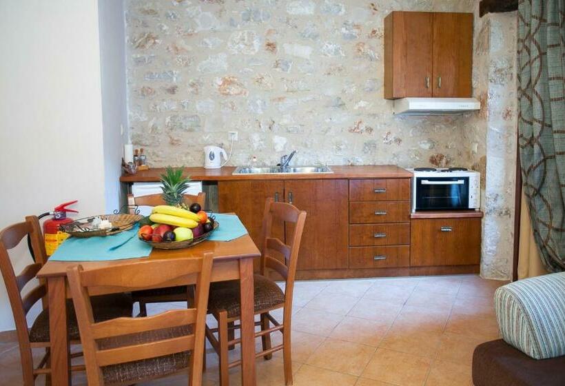 带有一个卧室和海景的高级公寓, Anigraia