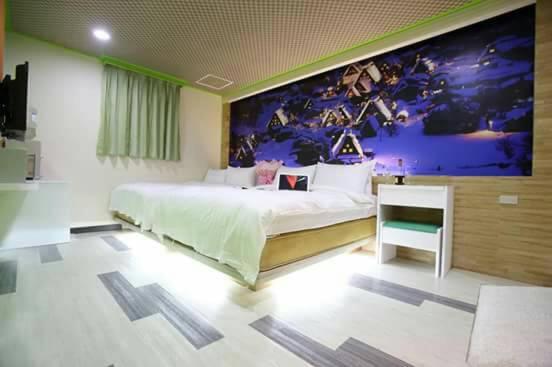 Economy Quadruple Room, Clover House 自助式無人旅店