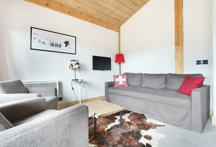 Апартаменты 1 Спальня, Résidence Prestige Odalys Les Fermes De Châtel