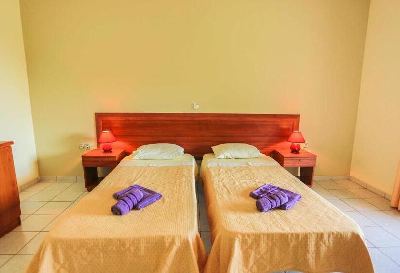 스탠다드 발코니 룸 바다 전망, Amfitriti Hotel & Studios