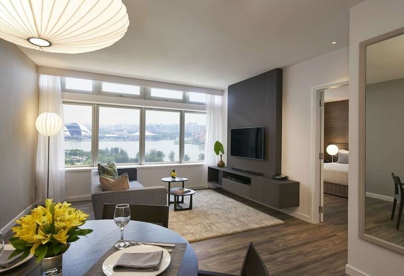 آپارتمان پریمیوم 1 خوابه, Parkroyal Serviced Suites Singapore
