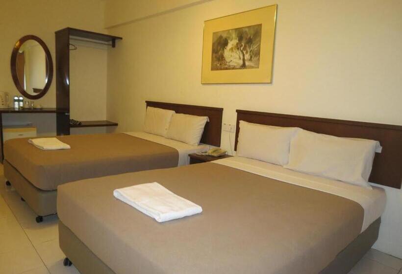 스탠다드 룸 퀸사이즈 침대, Virgo Batik Resort, Lumut Pulau Pangko