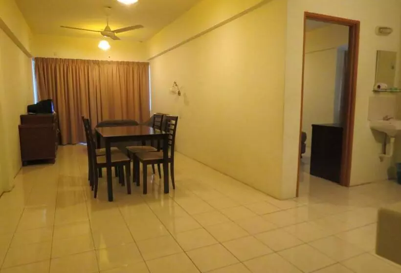 １ベッドルームアパートメント, Virgo Batik Resort, Lumut Pulau Pangko