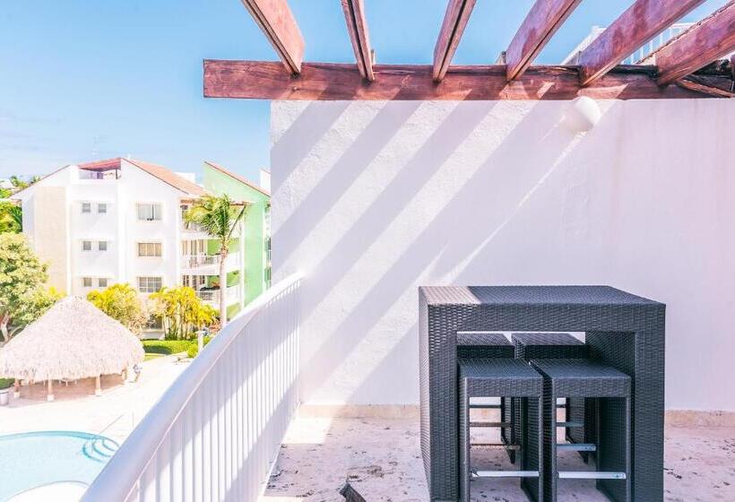 带1个卧室的顶楼公寓, Playa Turquesa Ocean Club