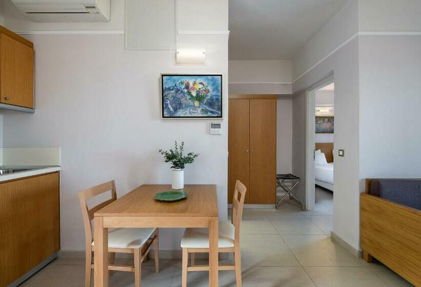 带1个卧室的高级公寓, Porto Platanias Village Resort