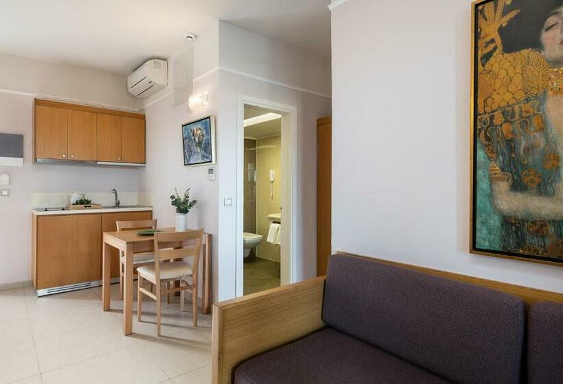 带1个卧室的高级公寓, Porto Platanias Village Resort