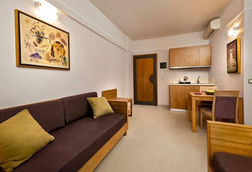 １ベッドルームのスーペリアアパートメント, Porto Platanias Village Resort