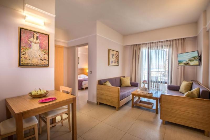 带1个卧室的高级公寓, Porto Platanias Village Resort