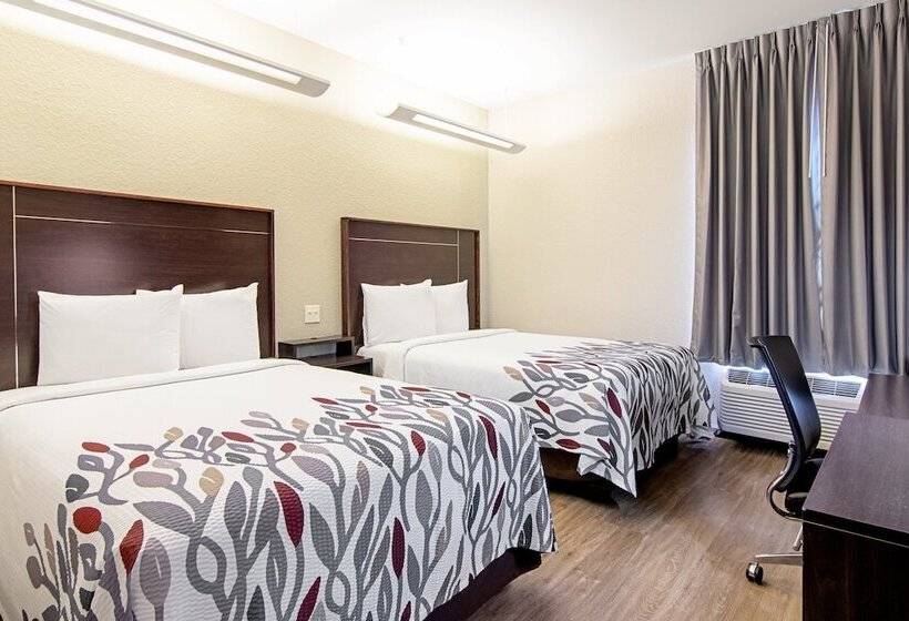 غرفة ديلوكس لذوى الاحتياجات الخاصة, Red Roof Inn Locust Grove