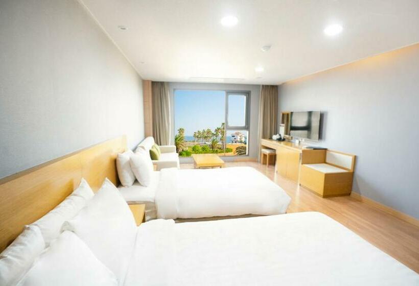 חדר דלוקס נוף לים, Uni Hotel Jeju