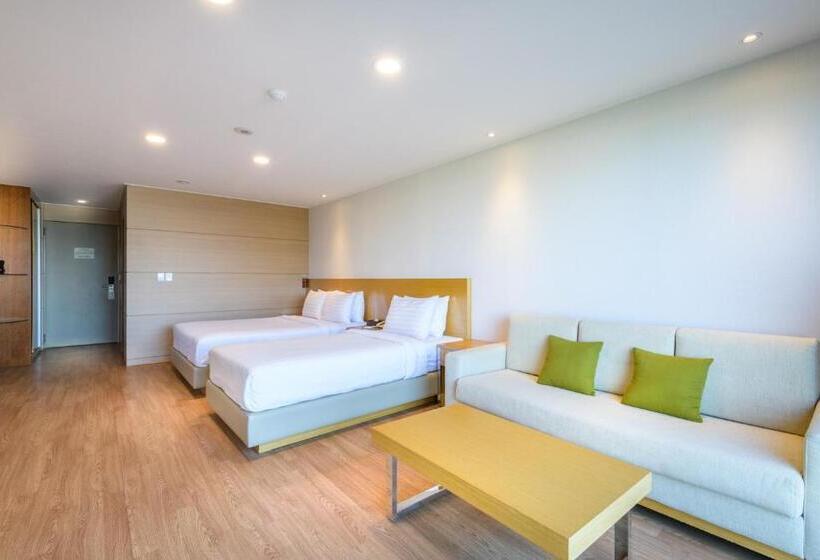 חדר דלוקס נוף לים, Uni Hotel Jeju