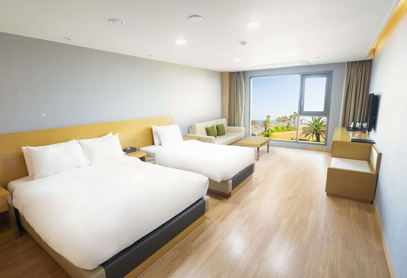 חדר דלוקס נוף לים, Uni Hotel Jeju