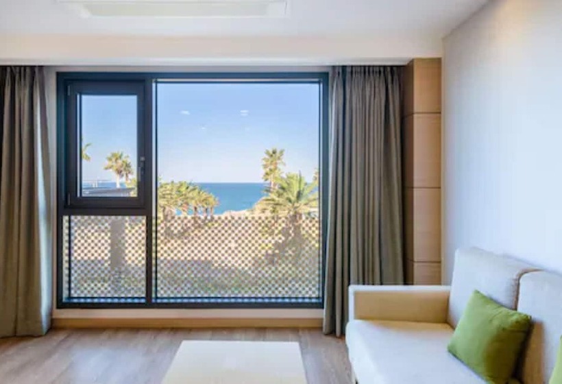 חדר דלוקס נוף לים, Uni Hotel Jeju