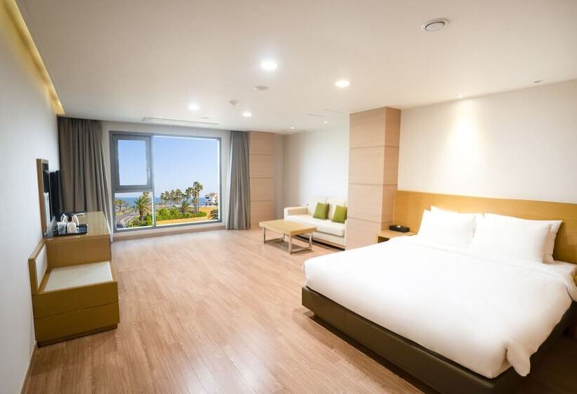 חדר דלוקס נוף לים, Uni Hotel Jeju