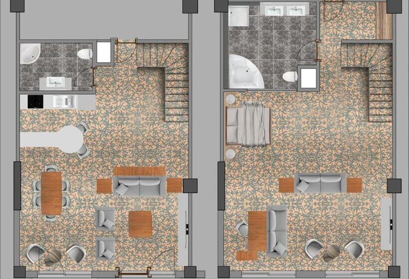 جناح ديلوكس, Cam Thermal Resort Hotel & Spa