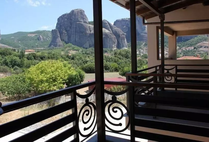 景色の見えるスタンダードシングルルーム, Grand Meteora