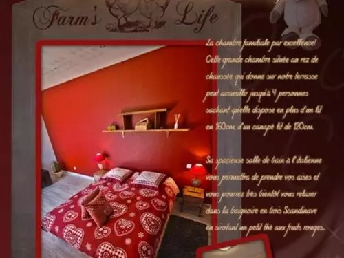 ファミリールーム, La Ferme O Délices