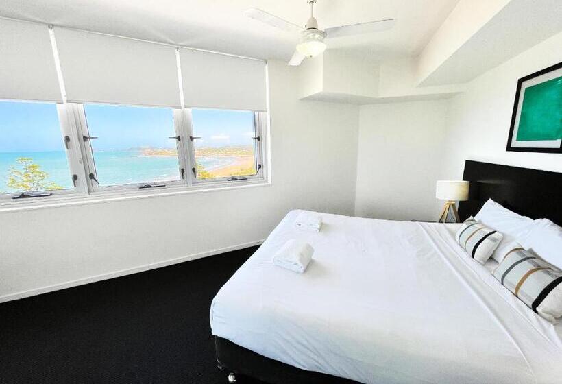 침실 3개 바다 전망 아파트, Oshen Holiday Apartments Yeppoon