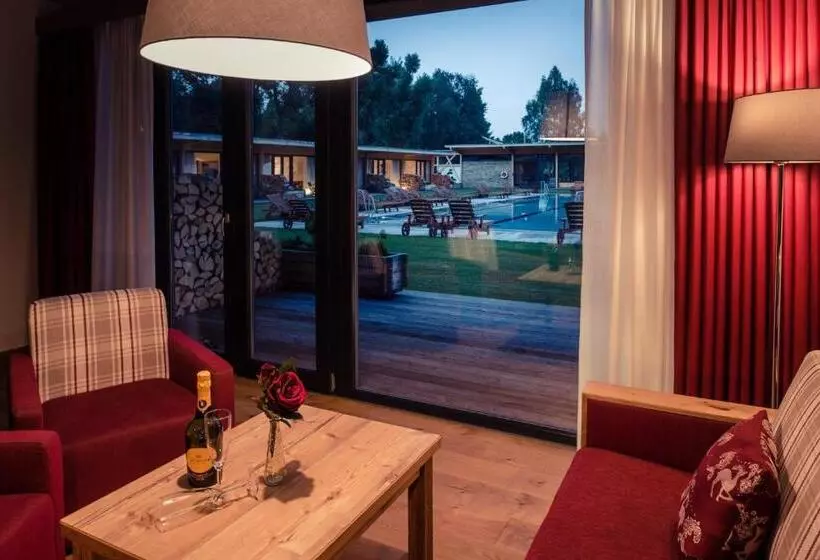 Standard-studio Allasnäkymä, Novinka! Zimní Villa Resort & Organic Spa