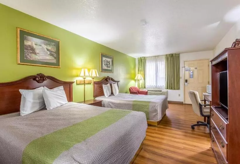 Standard-huone 2 Parivuodetta, Rodeway Inn