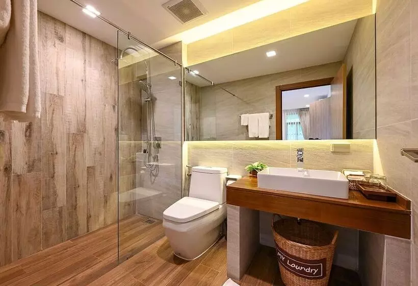 オーシャンビューの１ベッドルームビラ, Sirarun Resort