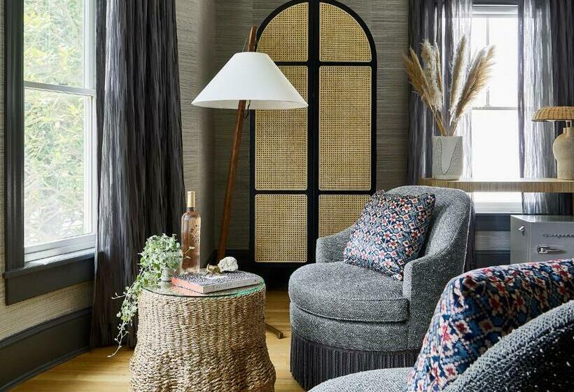 キングサイズベッド、ビュー付きデラックスルーム, The Coco, The Edgartown Collection