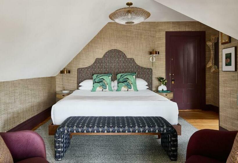 キングサイズベッド、ビュー付きデラックスルーム, The Coco, The Edgartown Collection