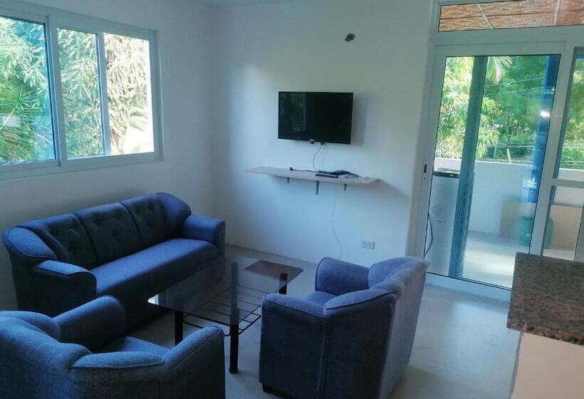 침실 1개 디럭스 아파트, Villa Jana, Bantayan, Santa Fe