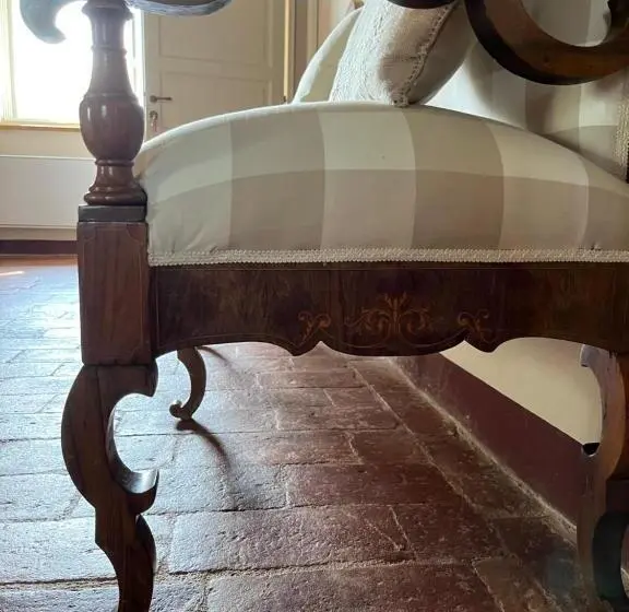 Villa 1 Makuuhuone Puutarhanäkymä, Agriturismo Villa La Fontina