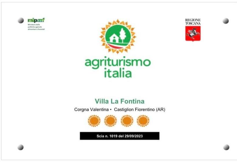 חדר דלוקס, Agriturismo Villa La Fontina