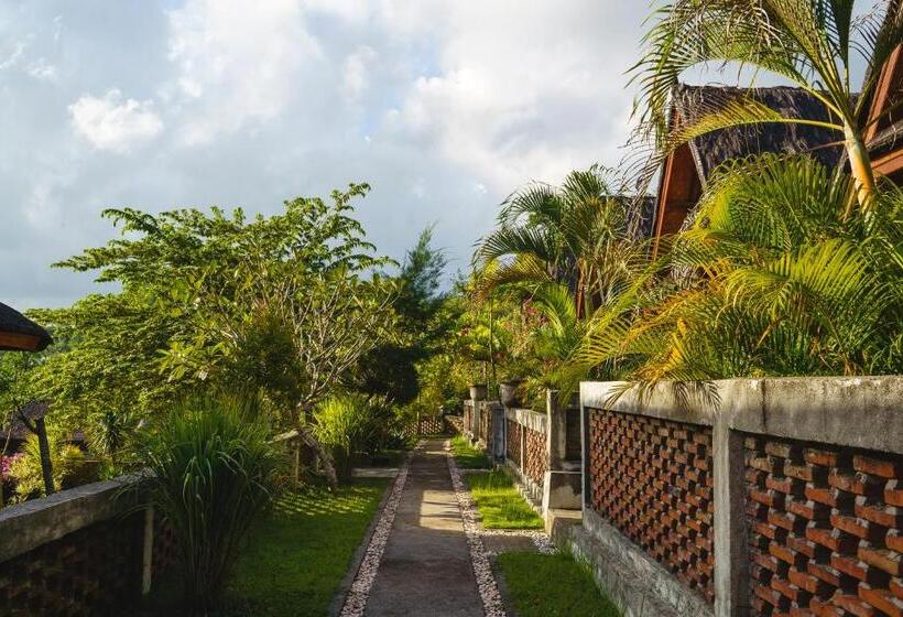 キングサイズベッドのデラックススイート, Cersen Resort Lombok