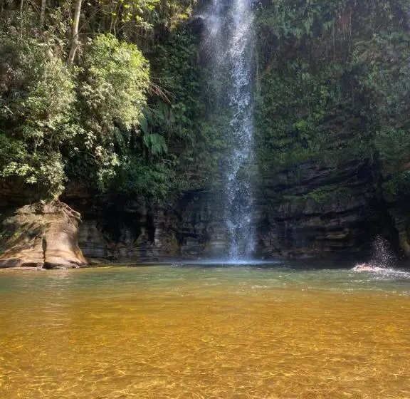 Deluxe-huone Parveke, Pousada Caminho Das Cachoeiras Pirenopolis