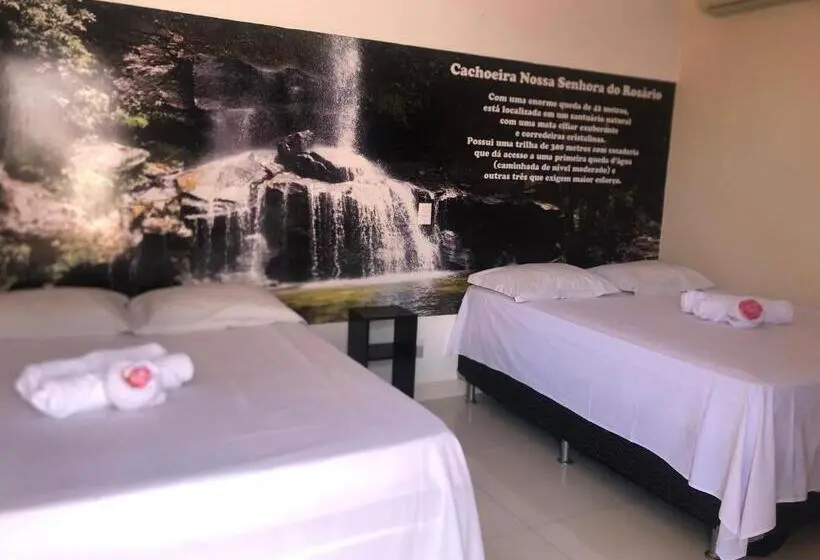 Standard Neljän Hengen Huone, Pousada Caminho Das Cachoeiras Pirenopolis