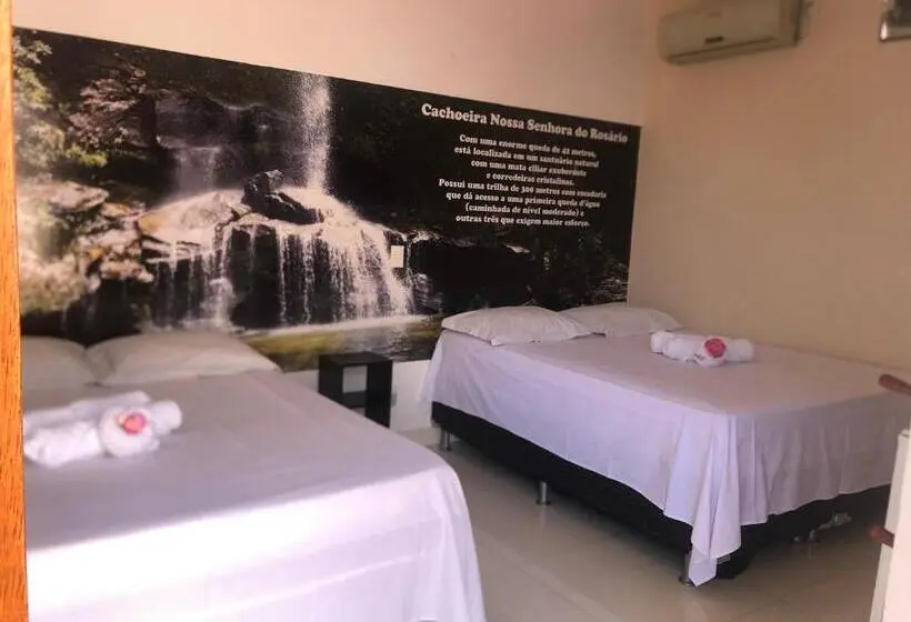 Standard Neljän Hengen Huone, Pousada Caminho Das Cachoeiras Pirenopolis