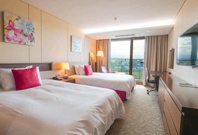 غرفة ديلوكس, Ramada By Wyndham Jeju Hamdeok