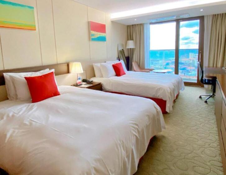 غرفة عائلية, Ramada By Wyndham Jeju Hamdeok