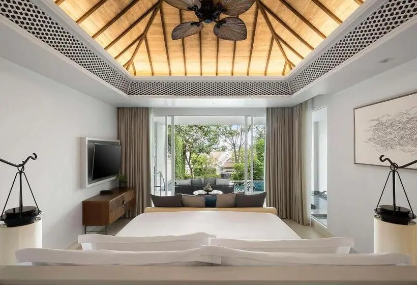 キングサイズベッドのデラックススイート, Banyan Tree Krabi