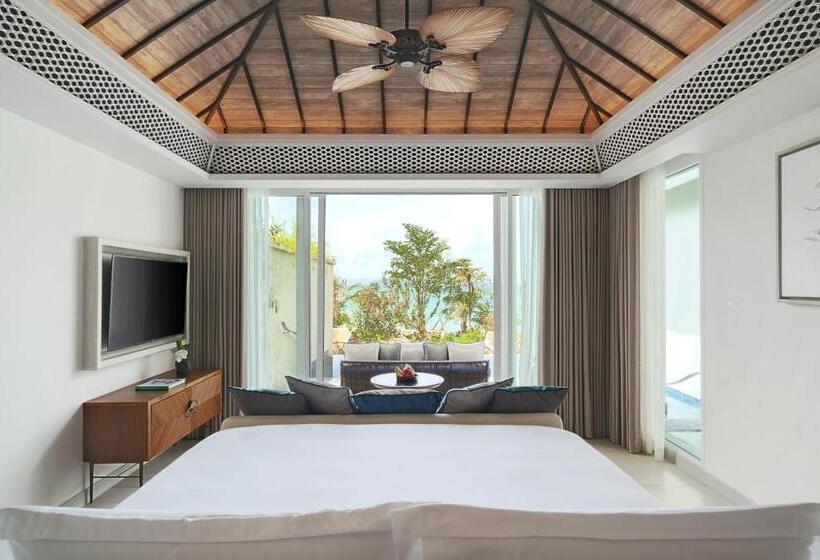 מיטת קינג בסוויטה, Banyan Tree Krabi