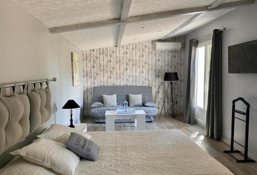 סוויטה עם טרסה, Domaine Au Coeur Des Alpilles