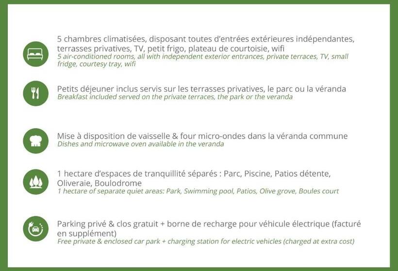 חדר סופריור עם טרסה, Domaine Au Coeur Des Alpilles