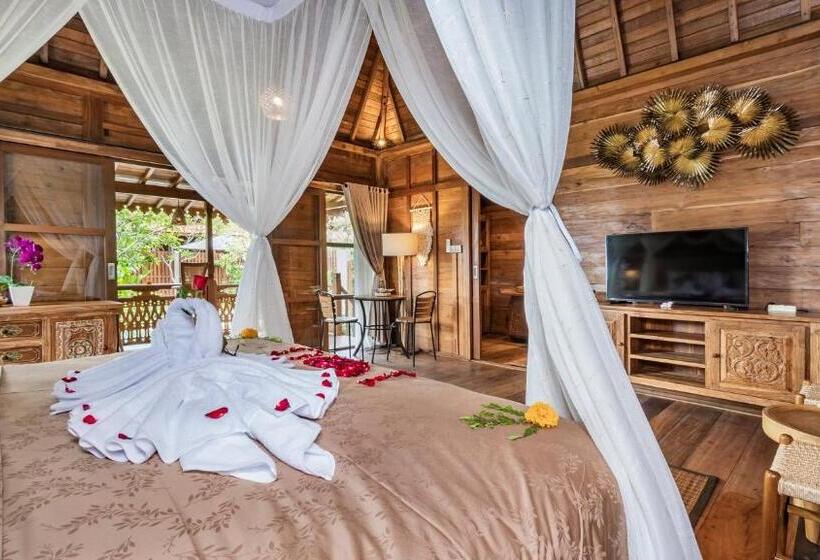 Вилла с 1 спальней и бассейном, Kirani Joglo Villa Bali By Mahaputra