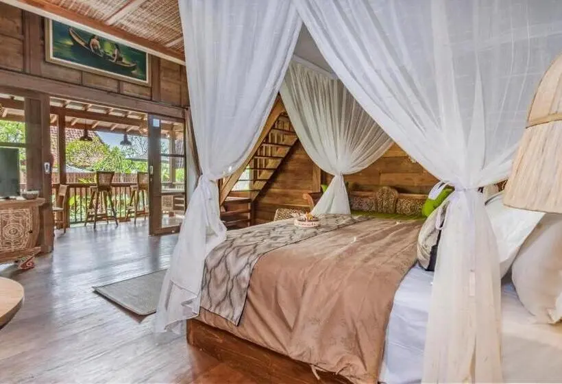 1 Bedroom Duplex Villa, Kirani Joglo Villa Bali By Mahaputra