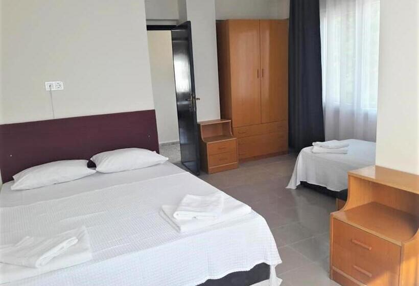 غرفة قياسية رباعية مطلة على البحر, Vi̇lla Fuat