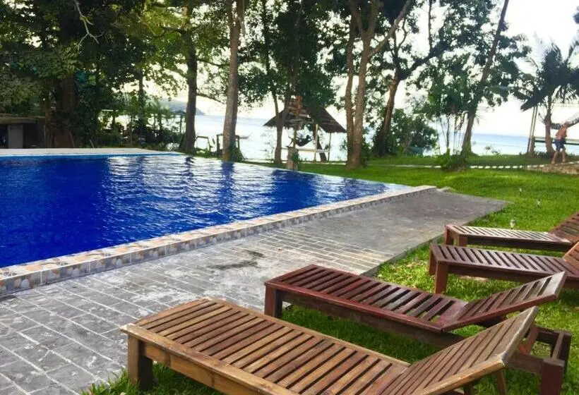 オーシャンビューのスタンダードバンガロー, Koh Mook Garden Beach Resort
