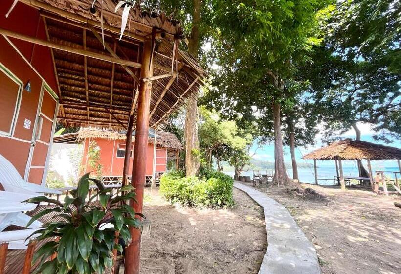 בקתה סטנדרטית עם נוף לים, Koh Mook Garden Beach Resort