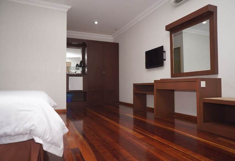 בקתת דלוקס בת חדר 1, Langkah Syabas Beach Resort