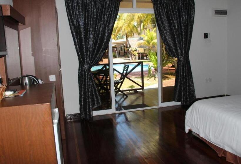 בקתת סופריור בת חדר 1, Langkah Syabas Beach Resort