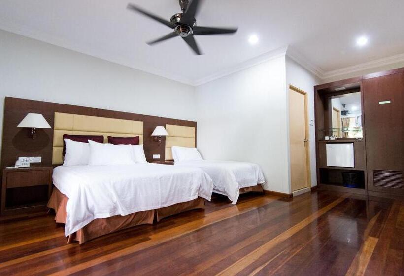 בקתת דלוקס בת חדר 1, Langkah Syabas Beach Resort