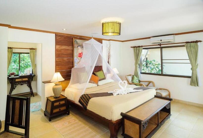 غرفة ديلوكس مطلة على الجبل, Ao Cho Grandview Hideaway Resort